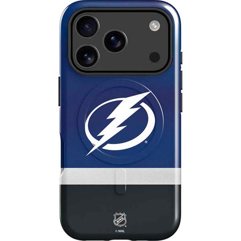 NHL Tampa Bay Lightning Alternate Jersey iPhone 17 Pro Max Magsafe Impact Case