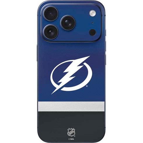 NHL Tampa Bay Lightning Alternate Jersey iPhone 17 Pro Max Skin