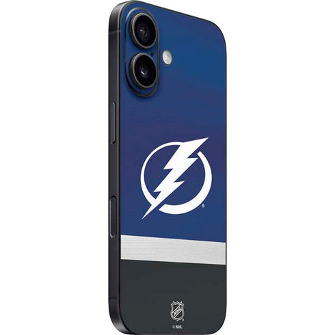 NHL Tampa Bay Lightning Alternate Jersey iPhone 17 Skin
