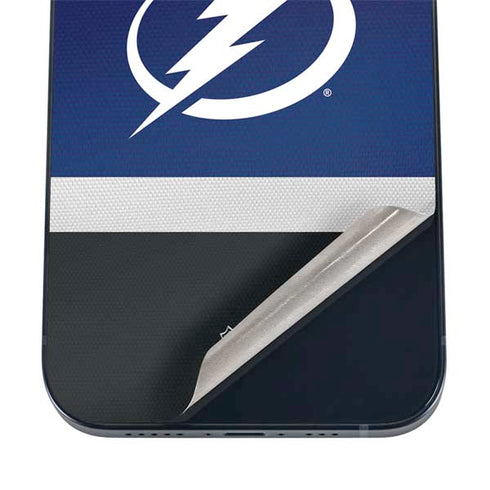 NHL Tampa Bay Lightning Alternate Jersey iPhone 17 Skin