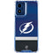 NHL Tampa Bay Lightning Alternate Jersey Moto G 5G (2024) Clear Case