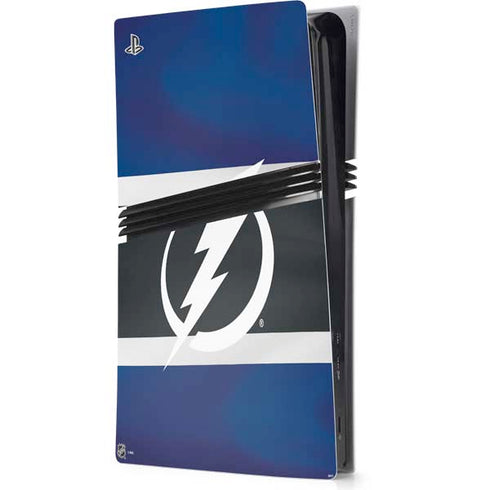 NHL Tampa Bay Lightning Alternate Jersey PS5 Pro Console Skin