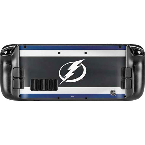 NHL Tampa Bay Lightning Alternate Jersey Steam Deck Handheld Gaming Computer OLED Skin
