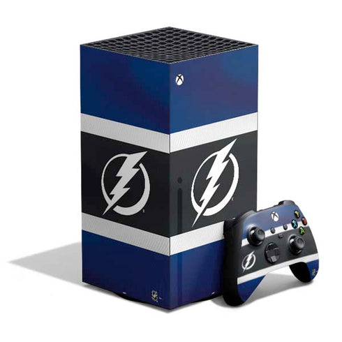 NHL Tampa Bay Lightning Alternate Jersey XBox Series X Digital Edition Bundle Skin