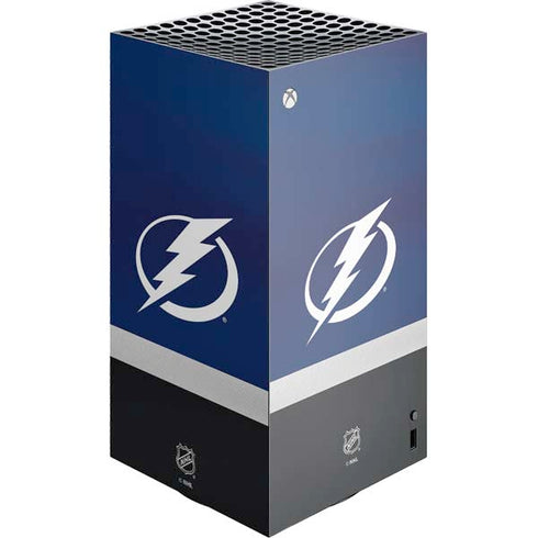 NHL Tampa Bay Lightning Alternate Jersey XBox Series X Digital Edition Console Skin