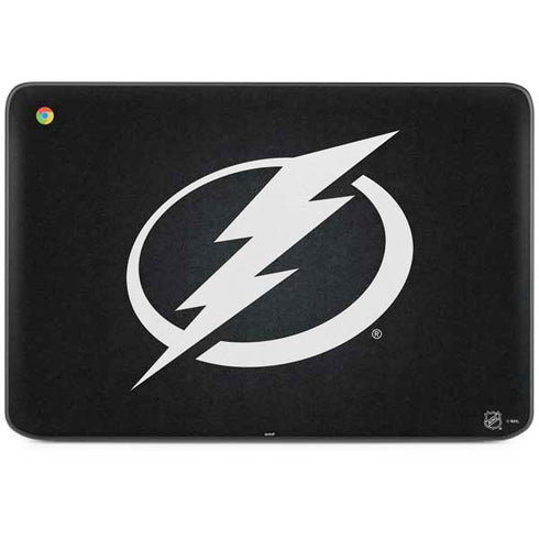 NHL Tampa Bay Lightning Black Background HP Chromebook Skin