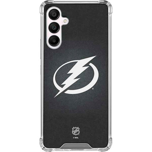 NHL Tampa Bay Lightning Black Background Galaxy A16 5G Clear Case