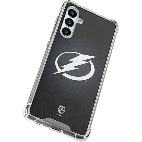 NHL Tampa Bay Lightning Black Background Galaxy A16 5G Clear Case