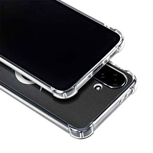NHL Tampa Bay Lightning Black Background Galaxy A36 5G Clear Case