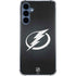 NHL Tampa Bay Lightning Black Background Galaxy A55 5G Clear Case