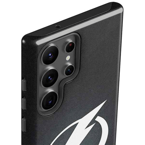 NHL Tampa Bay Lightning Black Background Galaxy S23 Ultra Pro Case