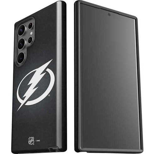 NHL Tampa Bay Lightning Black Background Galaxy S23 Ultra Pro Case