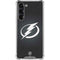 NHL Tampa Bay Lightning Black Background Galaxy S24 FE Clear Case