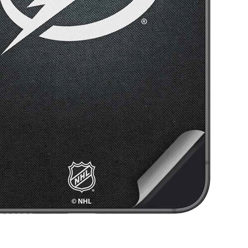 NHL Tampa Bay Lightning Black Background Galaxy S25 Plus Skin