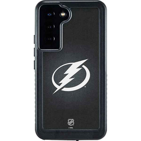 NHL Tampa Bay Lightning Black Background Galaxy S24 Plus Waterproof Case