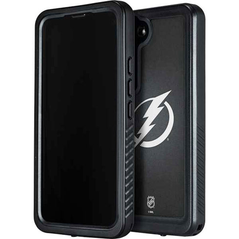 NHL Tampa Bay Lightning Black Background Galaxy S24 Plus Waterproof Case