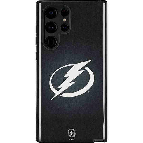 NHL Tampa Bay Lightning Black Background Galaxy S25 Ultra Impact Case