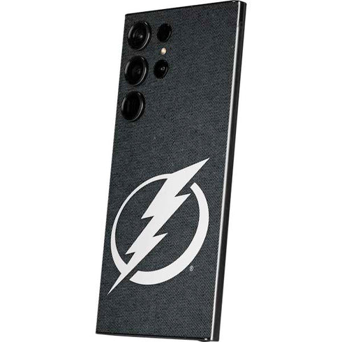 NHL Tampa Bay Lightning Black Background Galaxy S25 Ultra Skin