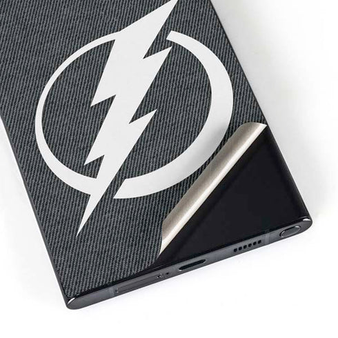 NHL Tampa Bay Lightning Black Background Galaxy S25 Ultra Skin