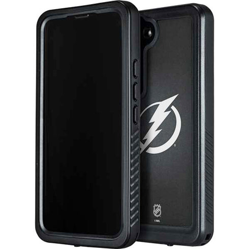 NHL Tampa Bay Lightning Black Background Galaxy S24 Waterproof Case