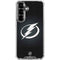 NHL Tampa Bay Lightning Black Background Galaxy S26 Clear Case