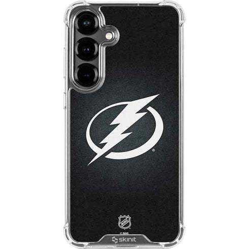 NHL Tampa Bay Lightning Black Background Galaxy S26 Plus Clear Case