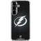 NHL Tampa Bay Lightning Black Background Galaxy S26 Plus Clear Case