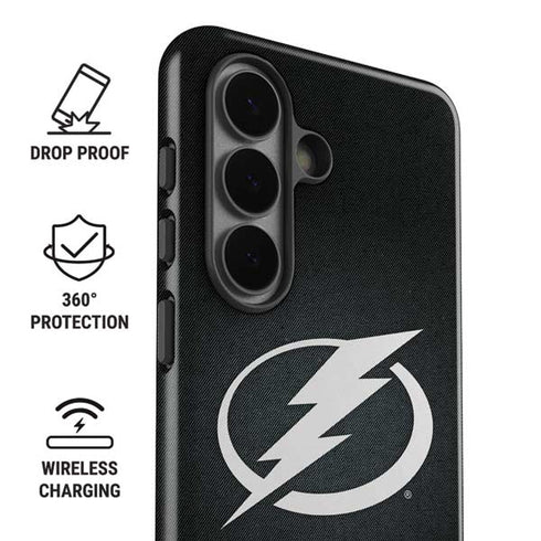 NHL Tampa Bay Lightning Black Background Galaxy S26 Plus Impact Case