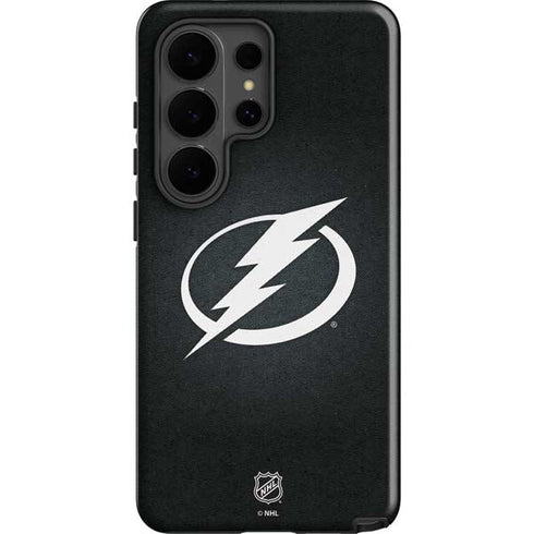 NHL Tampa Bay Lightning Black Background Galaxy S26 Ultra Impact Case