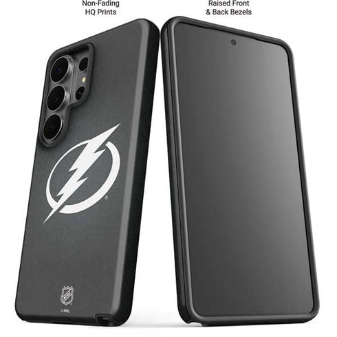 NHL Tampa Bay Lightning Black Background Galaxy S26 Ultra Impact Case