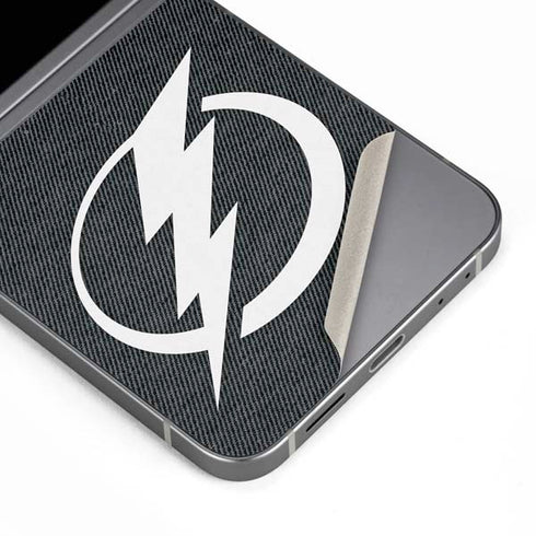 NHL Tampa Bay Lightning Black Background Galaxy Z Flip6 Skin