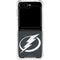 NHL Tampa Bay Lightning Black Background Galaxy Z Flip6 Clear Case