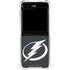 NHL Tampa Bay Lightning Black Background Galaxy Z Flip6 Clear Case