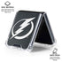 NHL Tampa Bay Lightning Black Background Galaxy Z Flip6 Clear Case