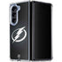 NHL Tampa Bay Lightning Black Background Galaxy Z Fold5 5G Clear Case