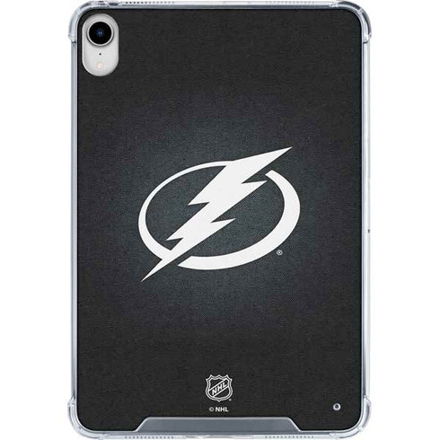 NHL Tampa Bay Lightning Black Background iPad 11th Gen (2025) Clear Case