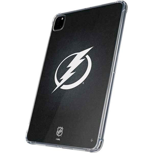 NHL Tampa Bay Lightning Black Background iPad Pro 11in (2024) Clear Case
