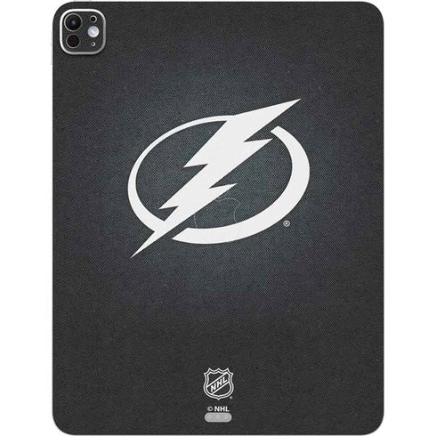 NHL Tampa Bay Lightning Black Background iPad Pro 13in M4 (2024) Skin
