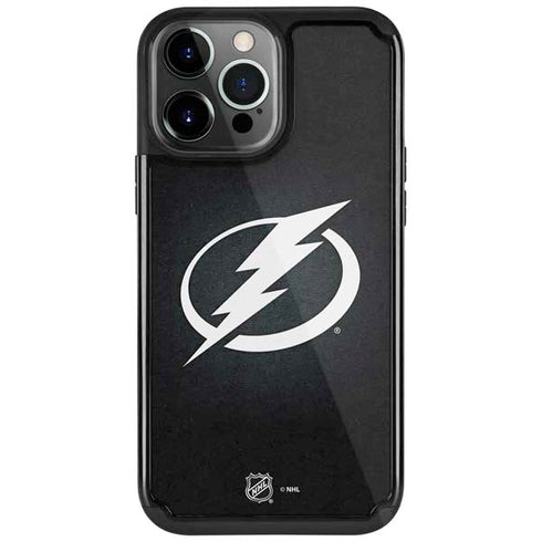 NHL Tampa Bay Lightning Black Background iPhone Cases
