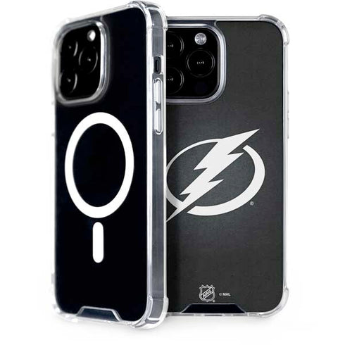 NHL Tampa Bay Lightning Black Background iPhone Cases