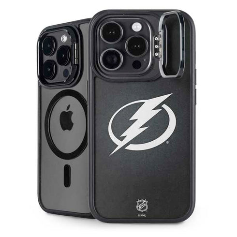 NHL Tampa Bay Lightning Black Background iPhone 14 Pro Kickstand Case