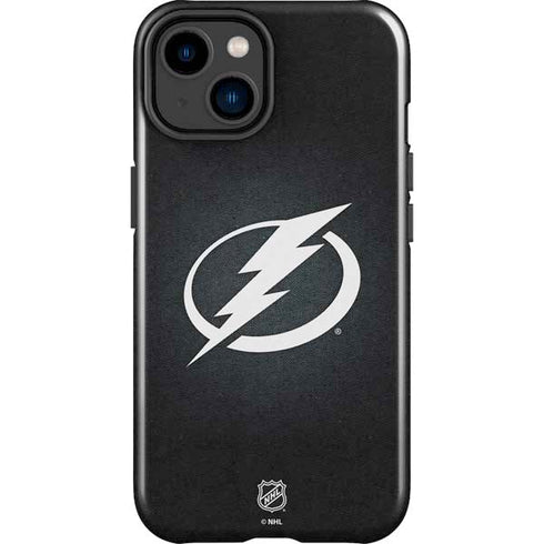 NHL Tampa Bay Lightning Black Background iPhone 15 Impact Case