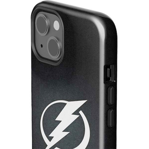 NHL Tampa Bay Lightning Black Background iPhone 15 Impact Case