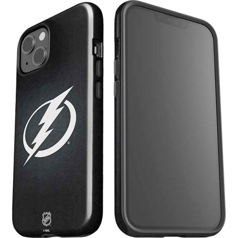 NHL Tampa Bay Lightning Black Background iPhone 15 Impact Case