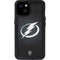 NHL Tampa Bay Lightning Black Background iPhone 15 Plus Waterproof Case