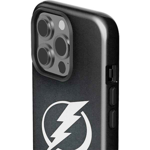 NHL Tampa Bay Lightning Black Background iPhone 15 Pro Impact Case