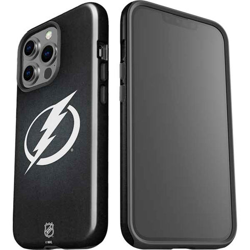 NHL Tampa Bay Lightning Black Background iPhone 15 Pro Impact Case