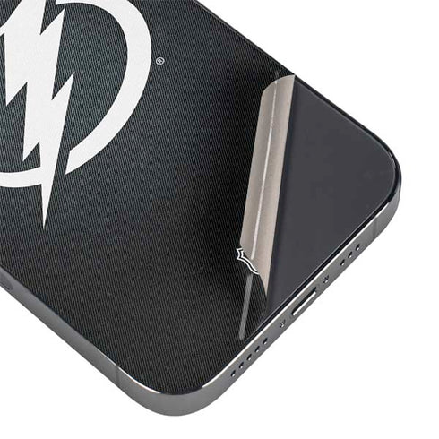 NHL Tampa Bay Lightning Black Background iPhone 15 Pro Max Skin