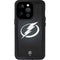 NHL Tampa Bay Lightning Black Background iPhone 15 Pro Waterproof Case