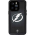 NHL Tampa Bay Lightning Black Background iPhone 15 Pro Waterproof Case